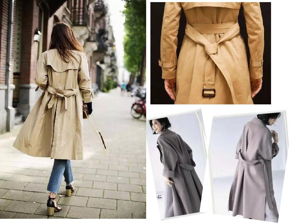 女士风衣怎么穿出高级感,长风衣怎么穿出女人味