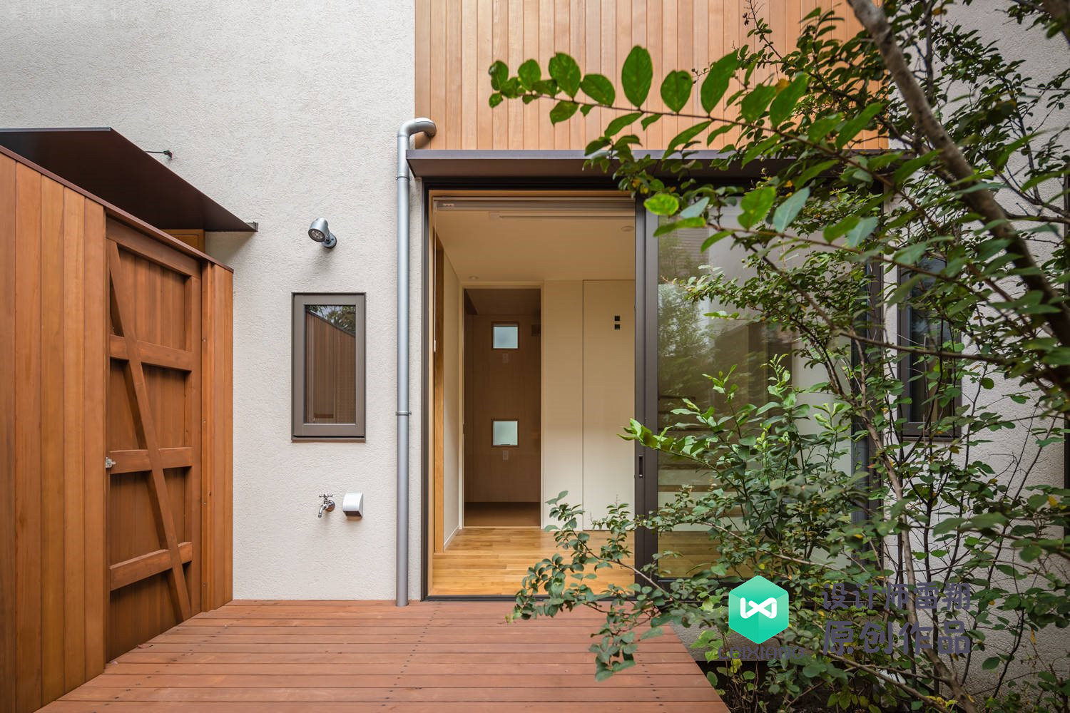 庭院防腐木颜色搭配效果图,庭院怎么铺装防腐木