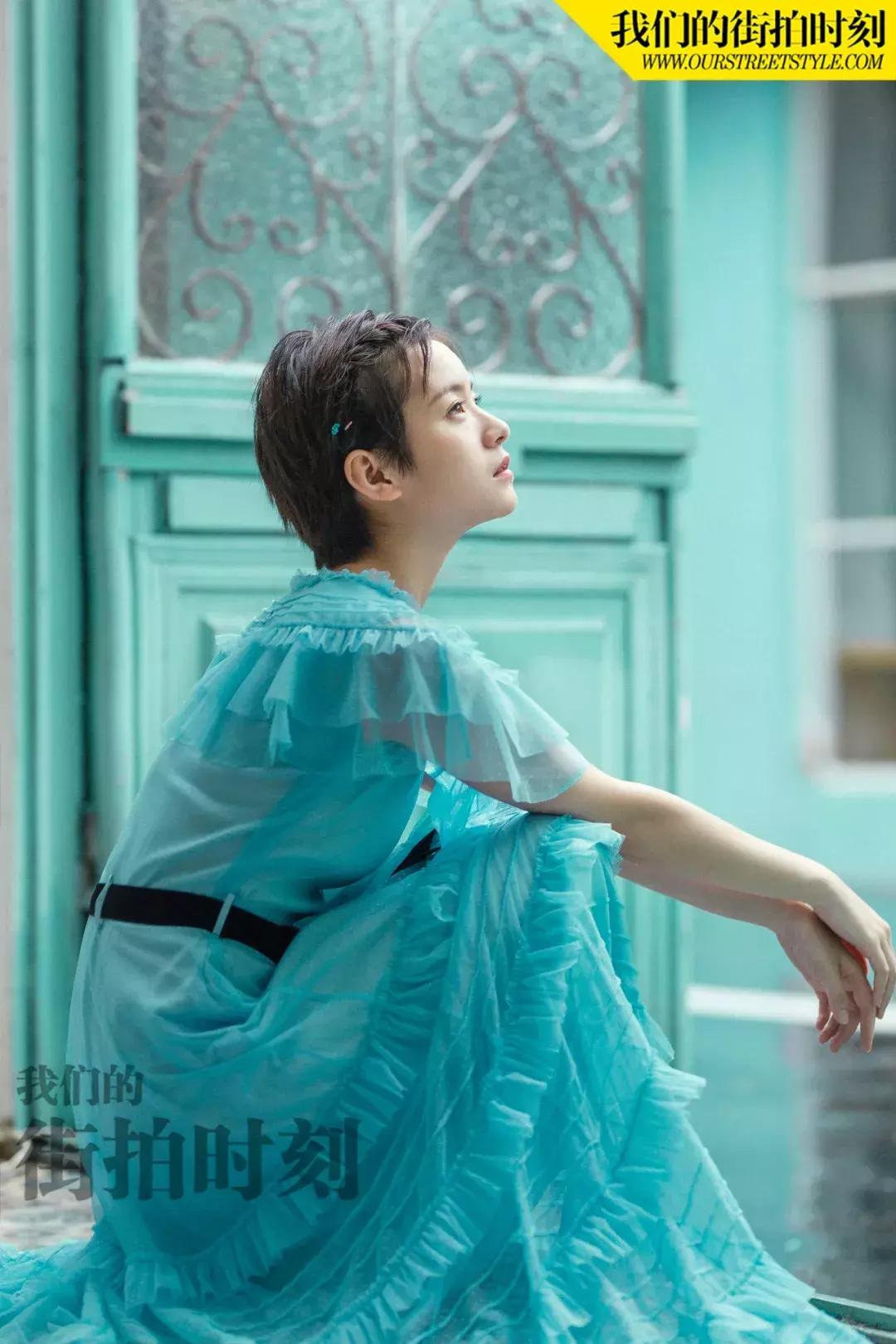 谭松韵张新成同款衣服,热依扎新剧同款黑色衣服