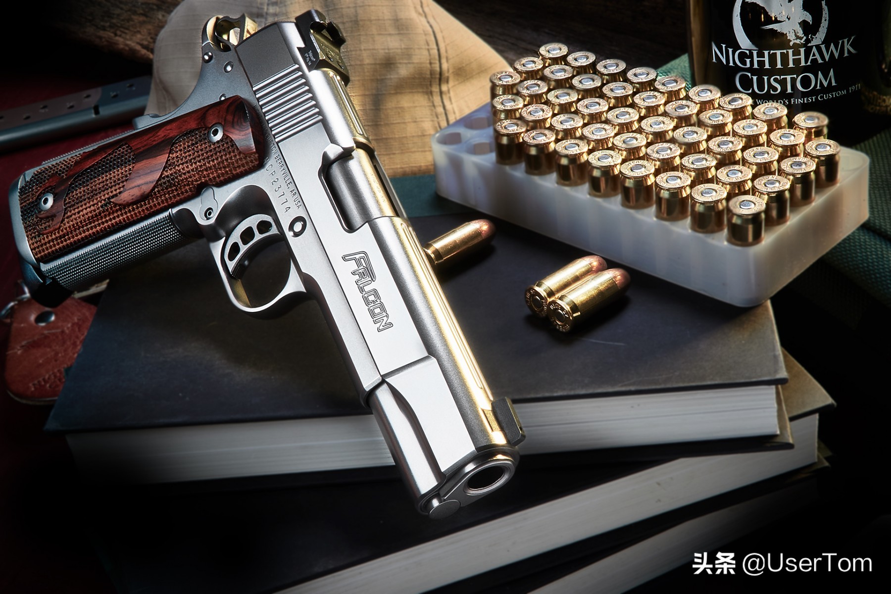 德国夜鹰左轮手枪图片,夜鹰雌鹰1911手枪