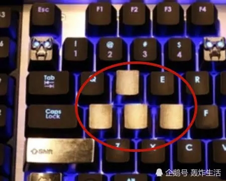 看键盘磨损猜游戏英雄,看键盘磨损猜游戏