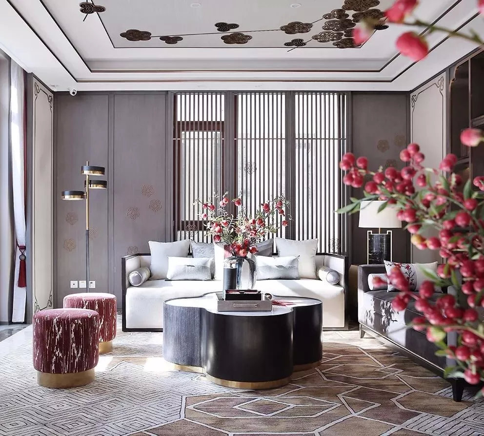 新中式什么颜色的好看,新中式加美式搭配