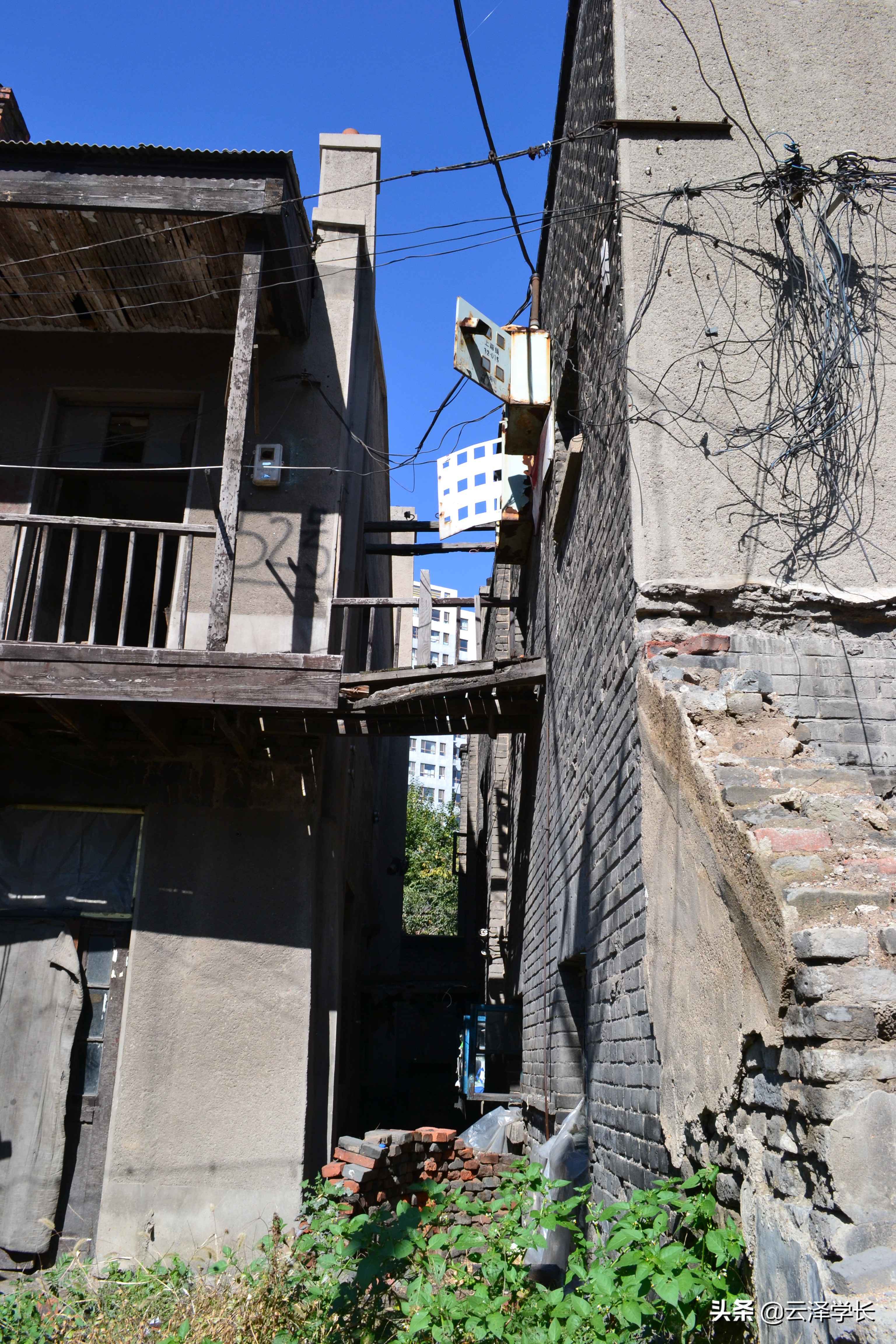 长春市文化胡同老建筑,长春老建筑背后的故事