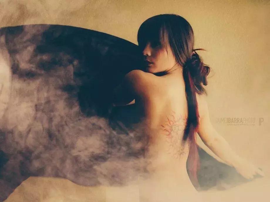 如天使般纯洁美丽人像摄影,如天使般美丽的容貌