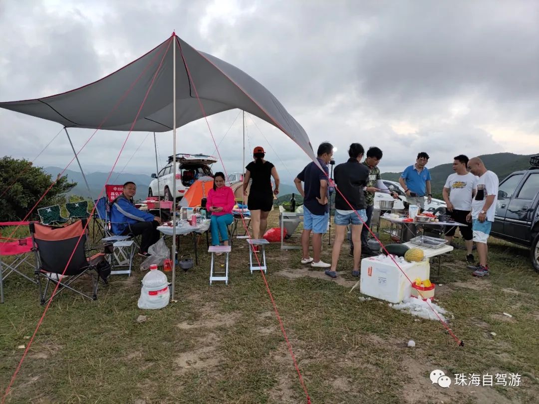 大山峰水牛坪露营记,东岸岭露营徒步