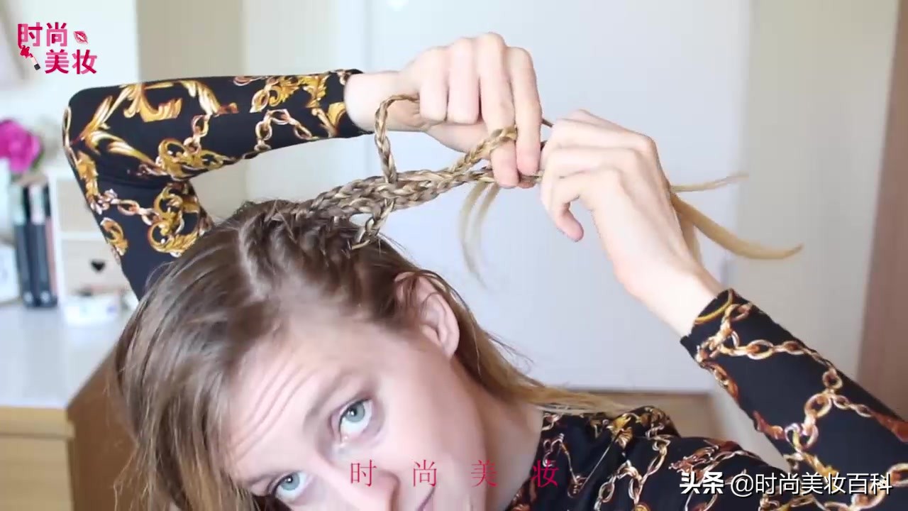 鱼尾辫发型图片大全,鱼尾辫发型diy教程