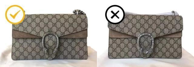 gucci酒神mini真假鉴定,鉴定真假gucci马鞍包