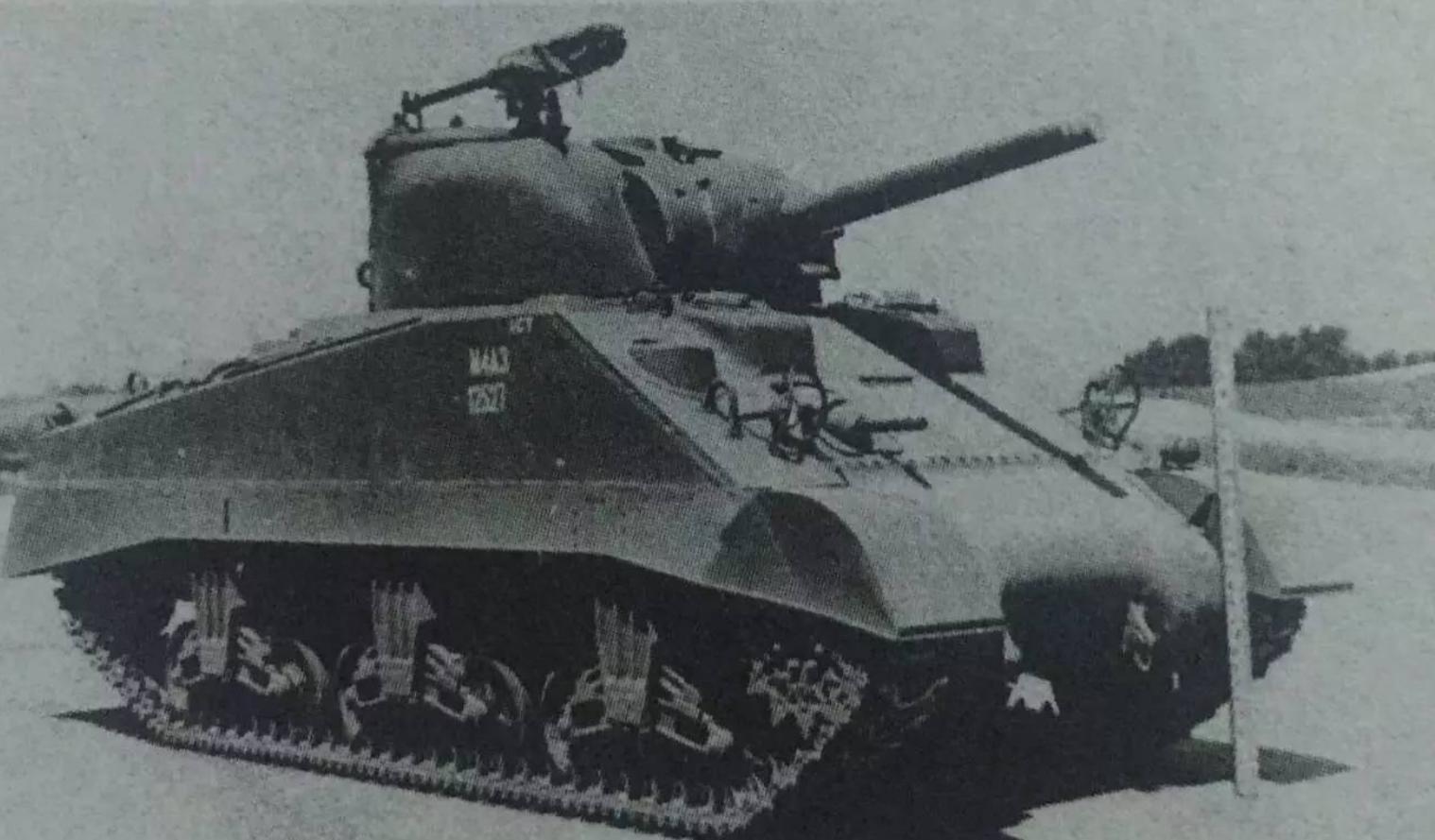 m4谢尔曼主战坦克vs日本坦克,坦克m4谢尔曼