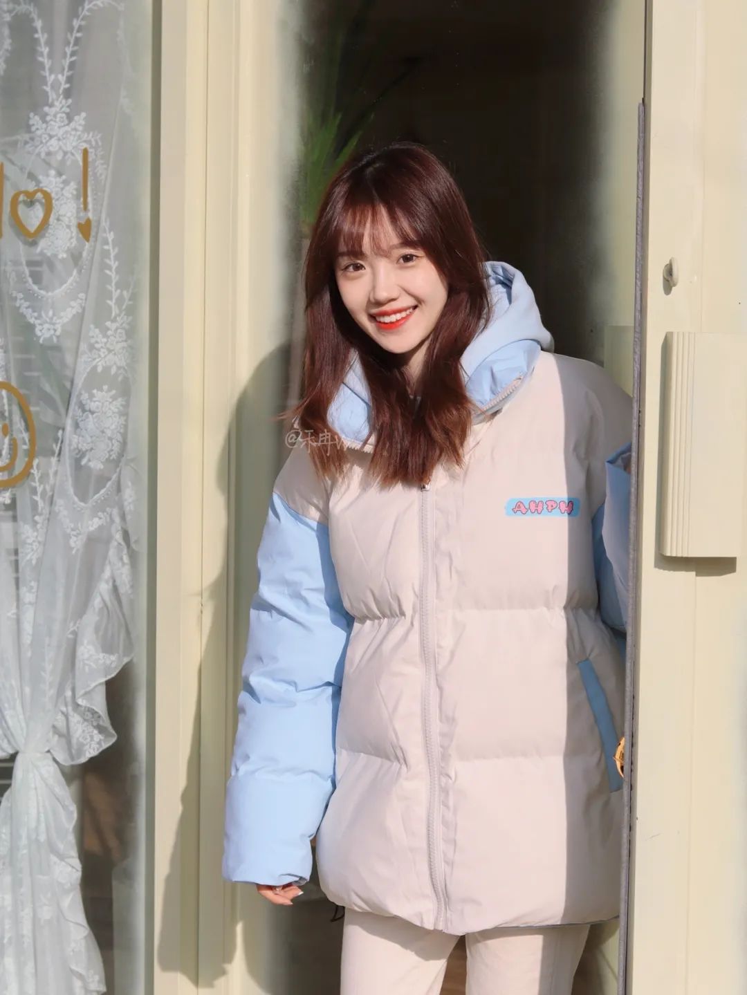 温柔又保暖的穿搭学生党女,冬季保暖时尚穿搭小个子学生