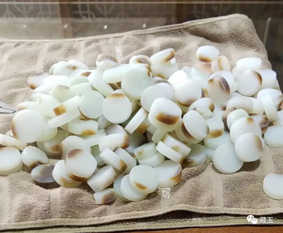 和田玉甜黄糖,和田玉羊脂玉小方糖