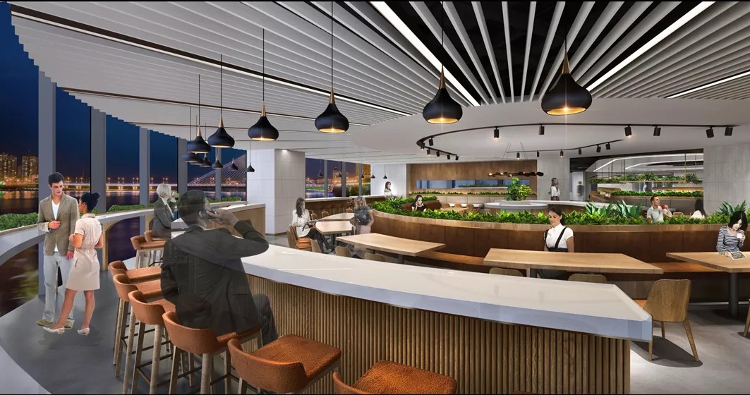 华润金融中心大厦,中银大厦外墙灯光设计