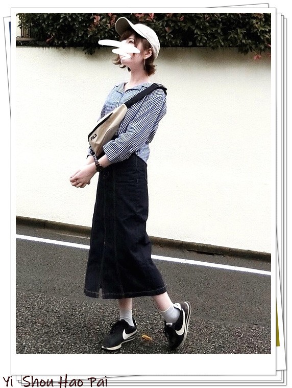 夏季格子衬衫搭配50岁,新款格子衬衫时尚潮流穿搭