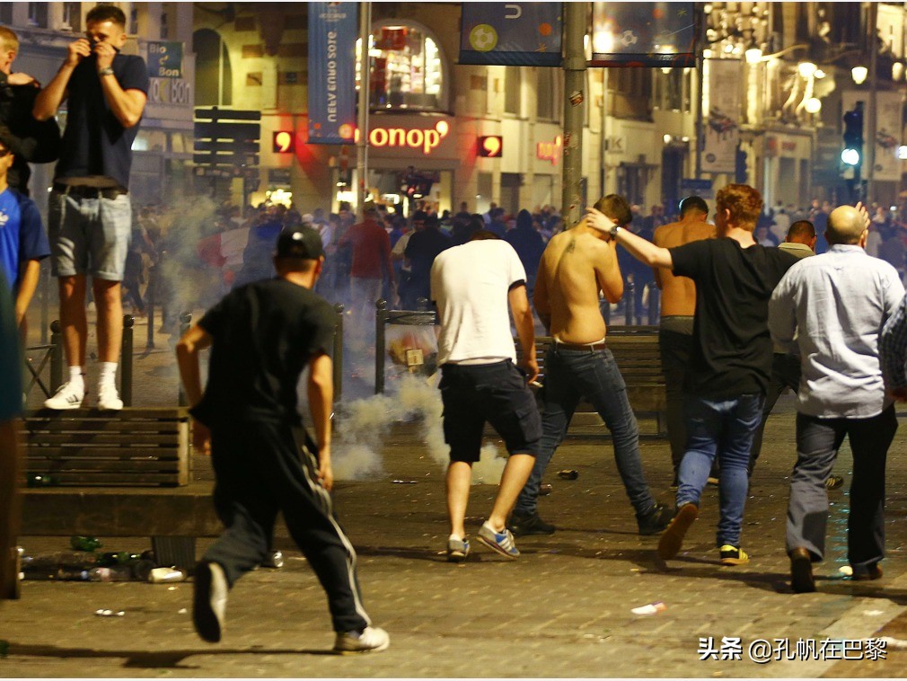 欧洲杯足球流氓,英国的足球流氓