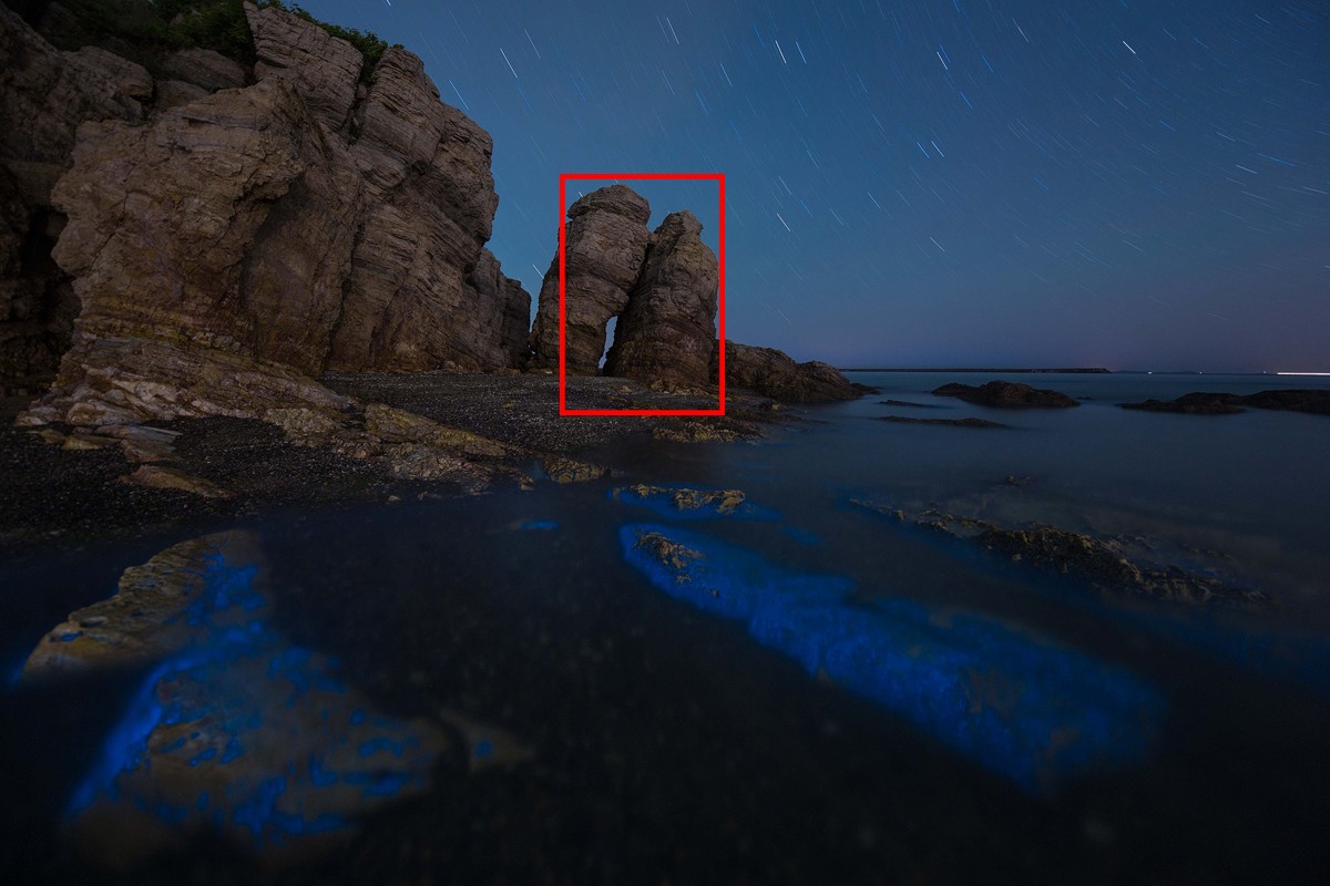 拍摄荧光海滩参数和技巧,夜晚怎么拍荧光海