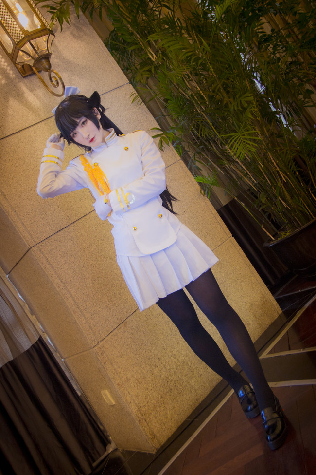 碧蓝航线高雄獒新春图集,碧蓝航线吾妻婚纱cos