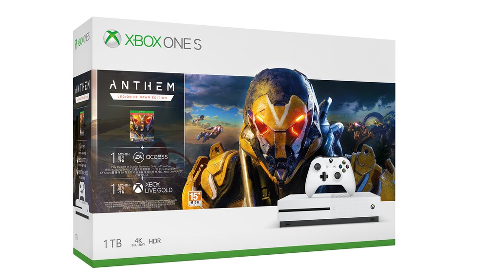 微软推出XboxOneS《圣歌》同捆机集火吸买气