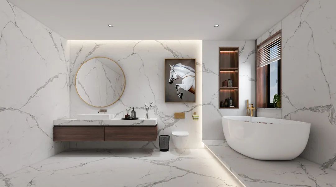 依诺岩板对比蒙娜丽莎岩板,新明珠品牌瓷砖