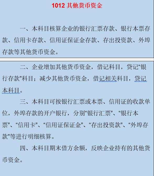 常用会计科目及解析,会计必背17个会计科目