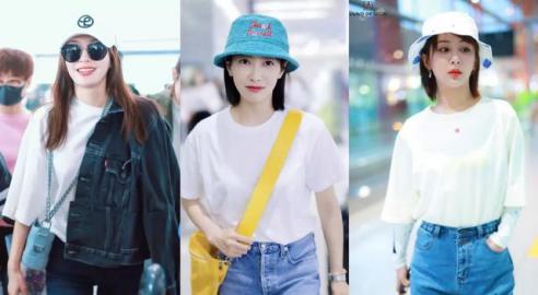 白t夏天必备单品,夏季白t必备