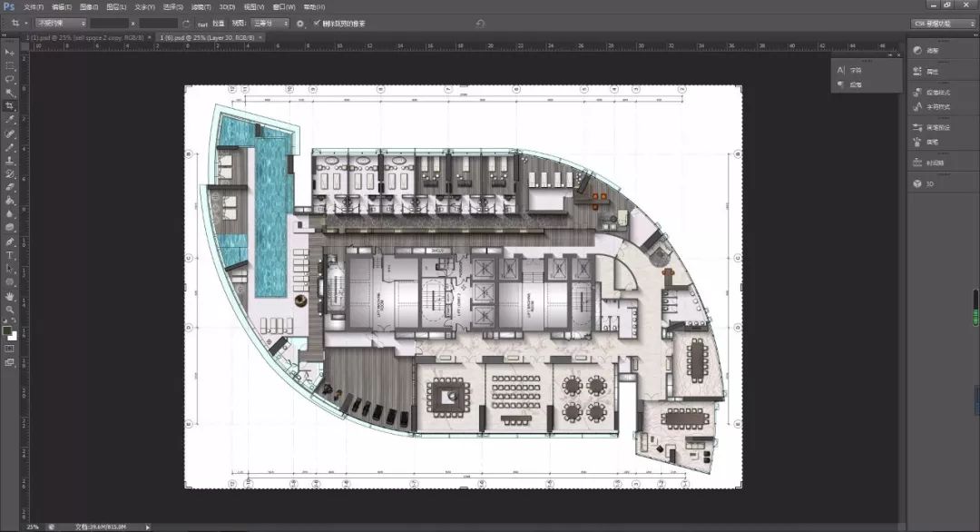 规划类效果图psd,ps室内平面图图库