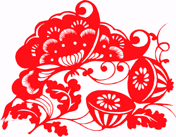 剪纸窗花儿童手工,民俗剪纸图案大全