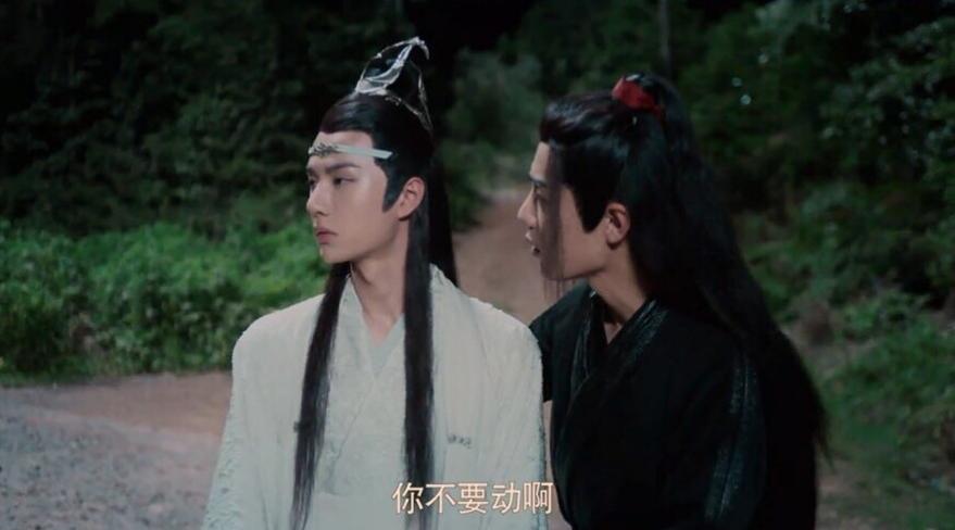 陈情令蓝忘机背着魏无羡照片,陈情令蓝湛给魏无羡偷鸡