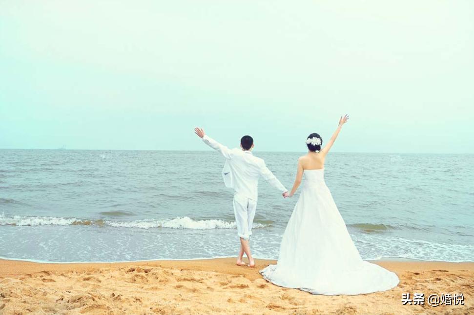 海景婚纱照选衣服技巧,拍海边婚纱照去哪个地方拍比较好