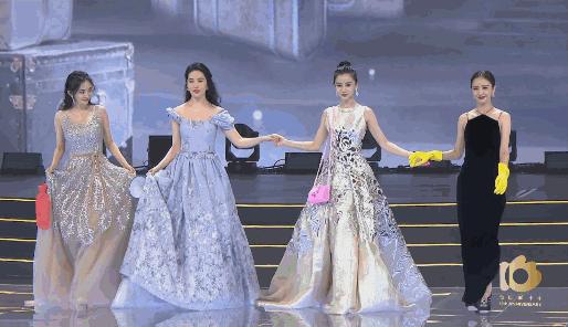 刘亦菲杨幂同框图,刘亦菲短发和杨幂同框