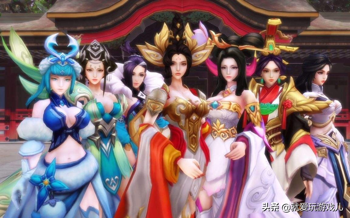 王者荣耀旧版本的女英雄模型,王者荣耀新旧女英雄模型对比