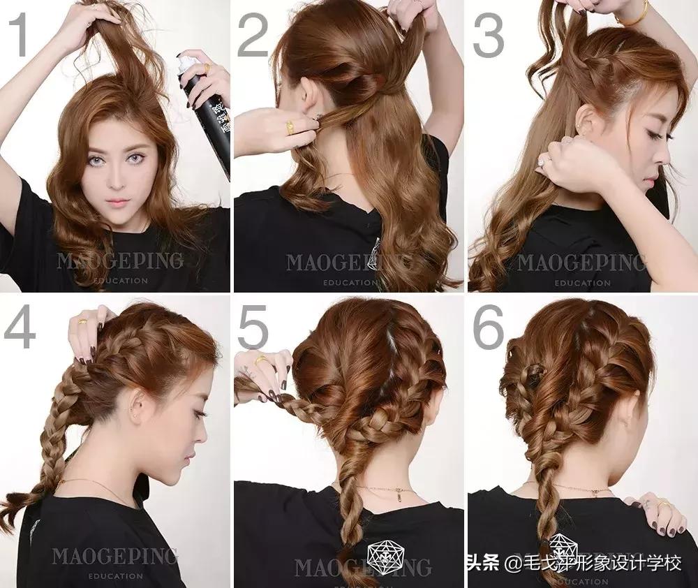 手把手教羊毛卷怎么扎,最好看的两种扎发