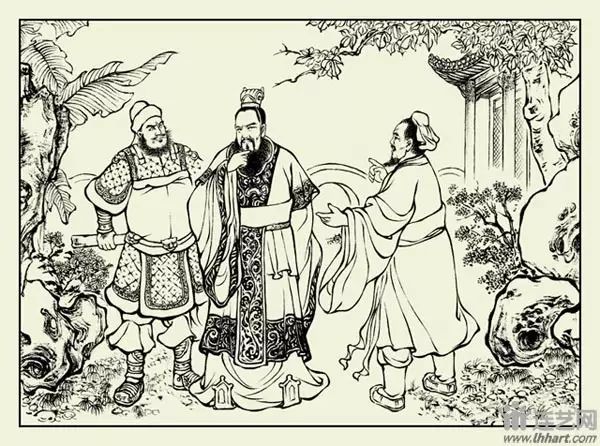 三国演义玉泉山显圣,三国演义连环画珍藏版上下两册