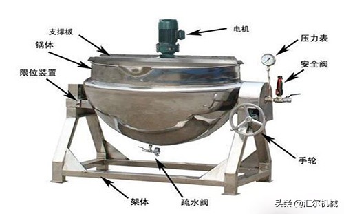 山东蒸汽夹层锅质量好,诸城不锈钢夹层锅