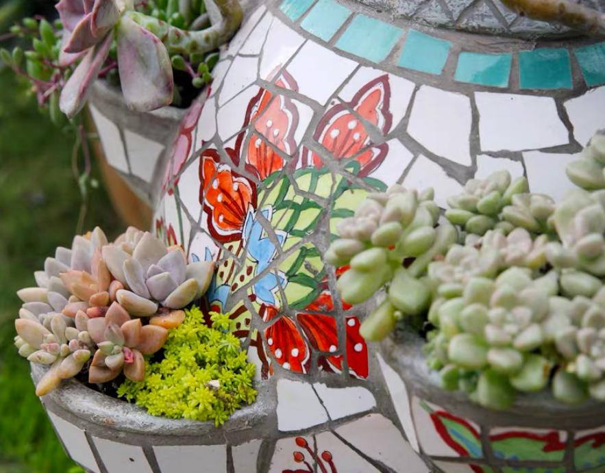 庭院花园摆设,庭院花园布置大型摆件