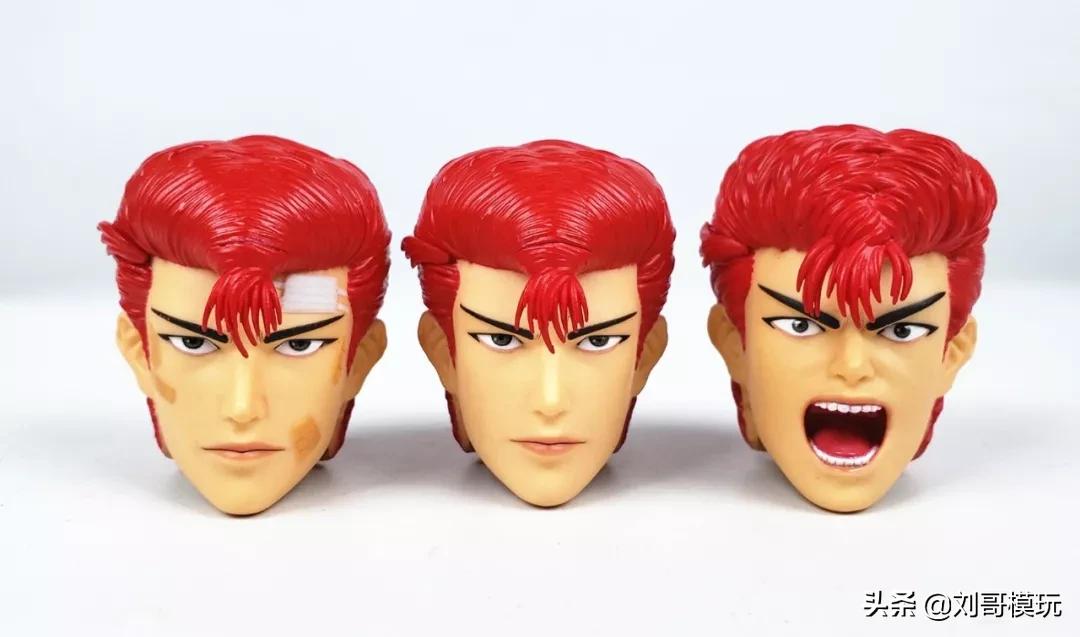 樱木花道流川枫6寸可动人偶,灌篮高手流川枫樱木花道谁厉害