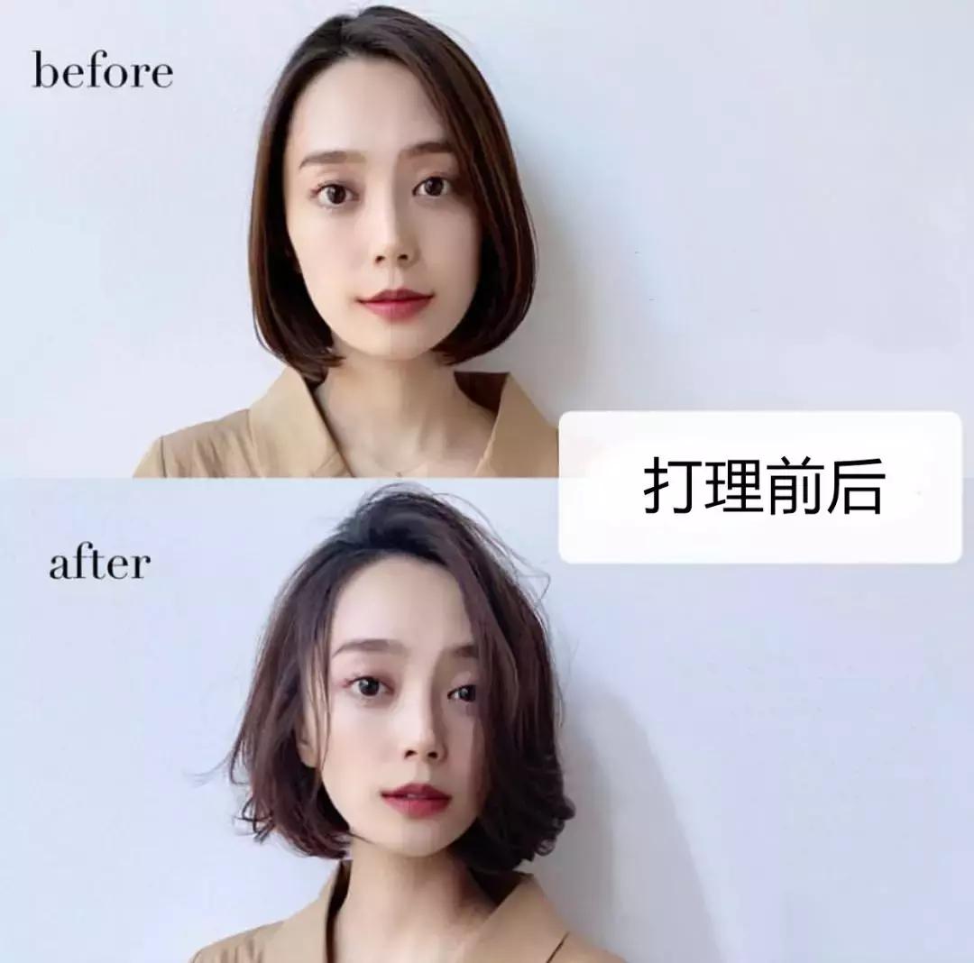 大脸宽脸剪短发好看吗,四十岁大脸女适合剪短发