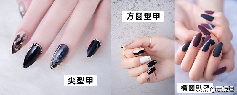 美甲手绘甲油胶简单图案,美甲彩绘新手入门教程上甲