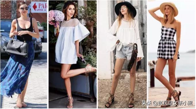 脚胖穿什么高跟凉鞋好看,脚丑穿什么凉鞋好看