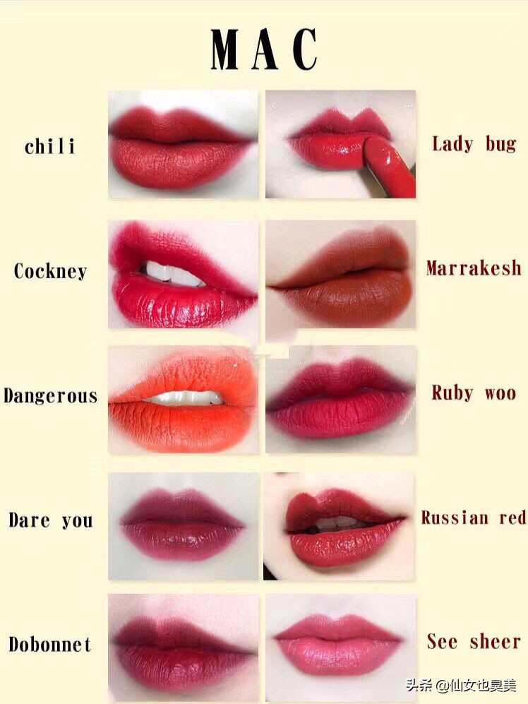 大牌口红不踩雷,踩雷的口红