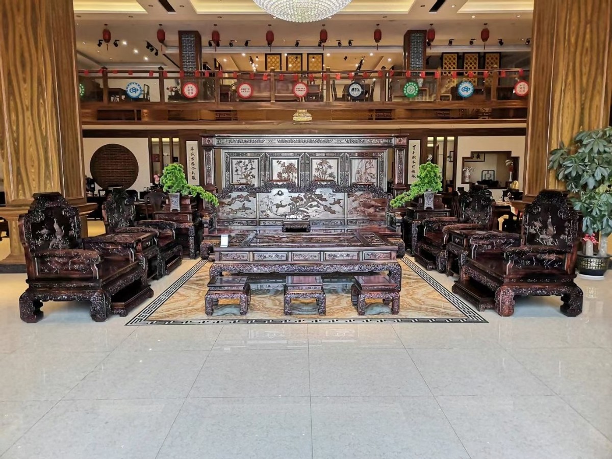 广工坊红木家具视频,广工坊专业红木办公家具