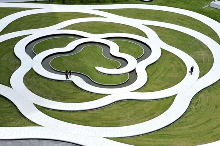 一条景观步道,一条景观路设计图片