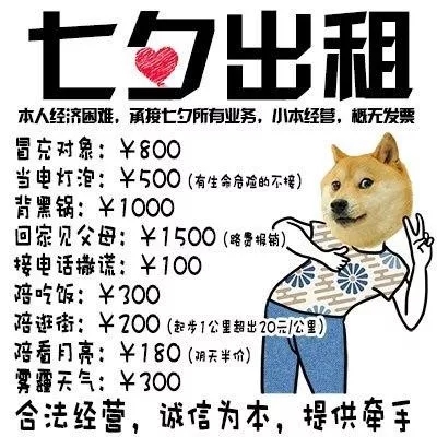 七夕表情包免费拿,七夕租自己表情包