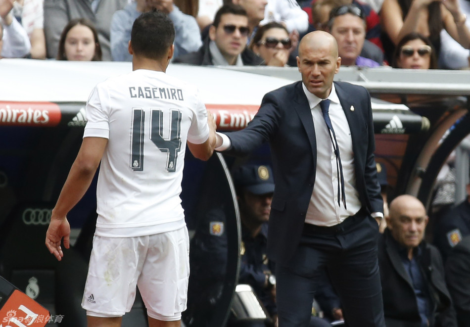 卡塞米罗皇马进球后齐达内表现,齐达内对卡塞米罗的评价