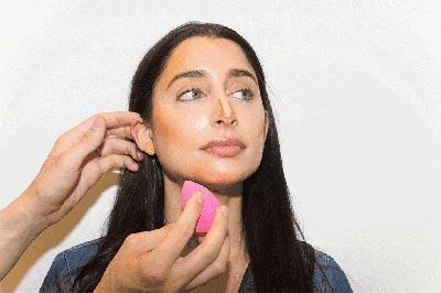 怎么用美妆蛋上妆不浮粉,美妆蛋太吃粉怎么办