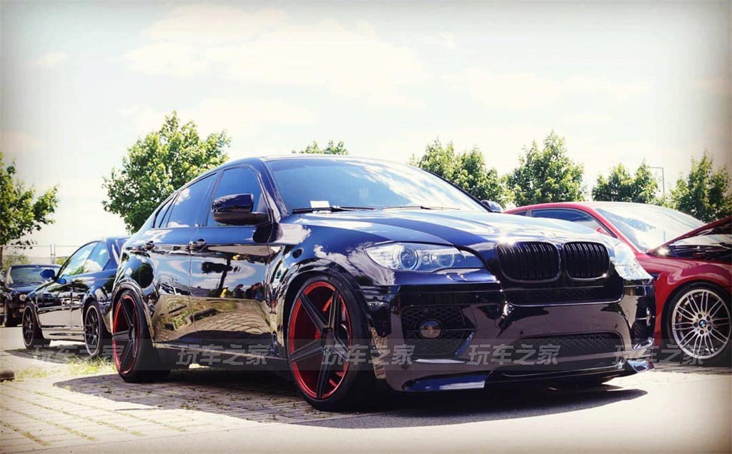 宝马x6改装绞牙,宝马x6改装轮眉