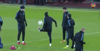 梅西首训幕后曝光,梅西精彩操作