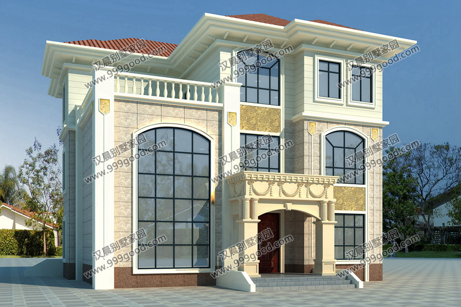 农村宅基地13x13米自建别墅图,农村自建别墅24款