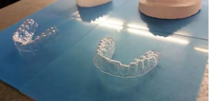 牙科隐形矫正器牙套制作,制作矫正牙套全过程