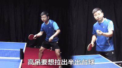 波尔高吊弧圈球,波尔高吊弧圈球怎么解