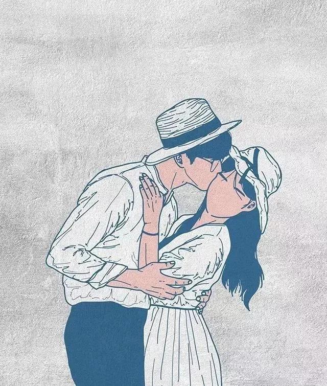 韩国插画师霸道总裁插画,韩国插画师笔下的情侣日常