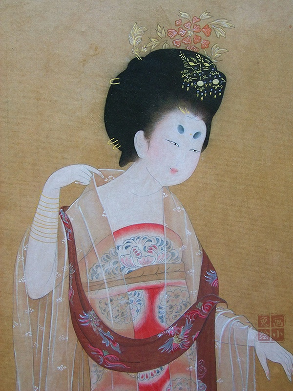 唐朝女人妆容识别图解,最真实的唐朝女子妆容